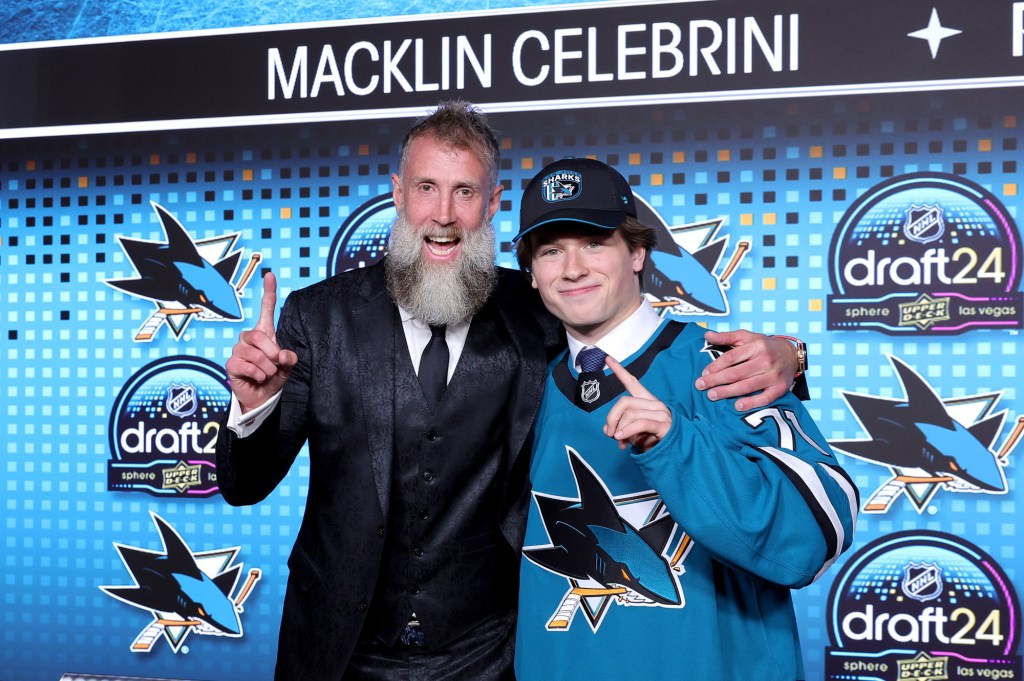 Joe Thornton x Macklin Celebrini