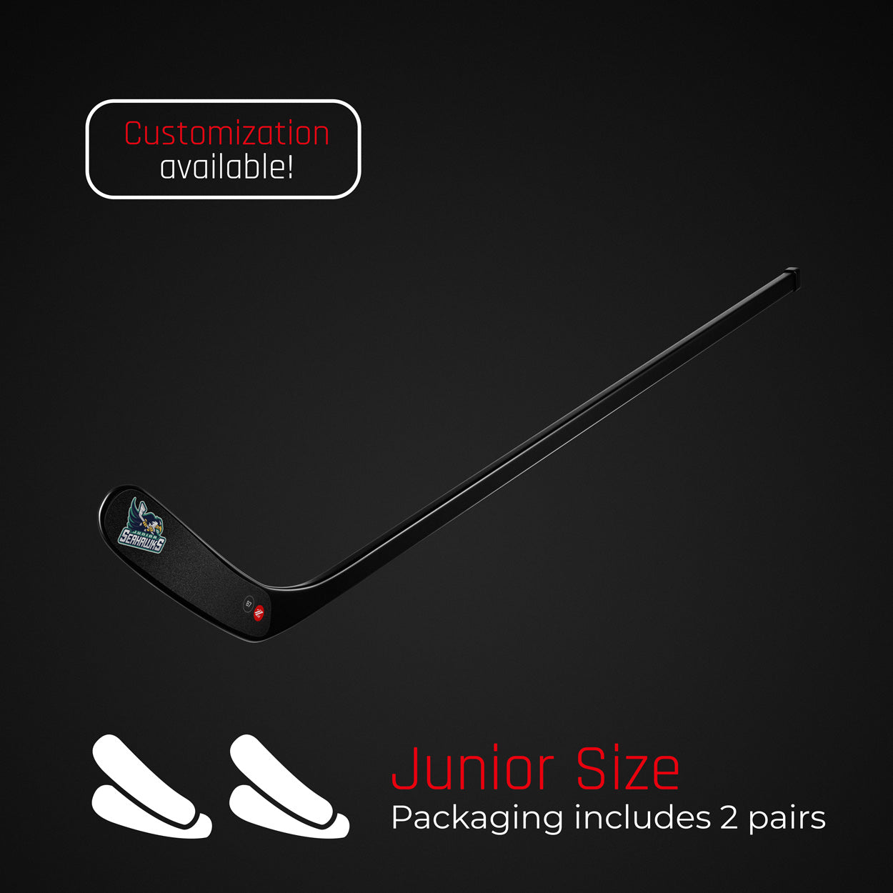 Rezztek® Doublepack Player Custom Edition Junior - Black